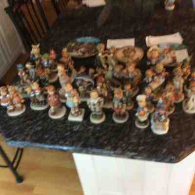 Large Goebel Hummel Figurine Collection 41 pieces see pics