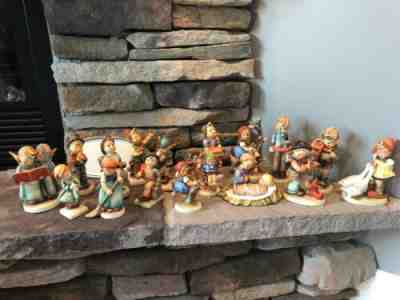 Lot 21 Hummel Goebel Figurines Plates Some Signed Rare MUST SEE Vintage