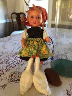 M I Hummel Vinyl Doll, Goose Girl Vinyl Doll; Series 1700, Very Rare NOSIB