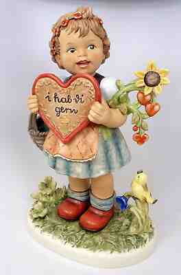 Hummel figurine the Florist, original MI Hummel Collection, gift-boxed :  : Home