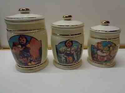 The M.J Hummel Canister Collection outlets Danbury Mint 1991