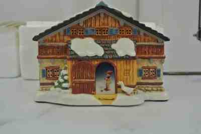 MJ Hummel Tending The Geese Bavarian Village Collection Decorative Porchlight