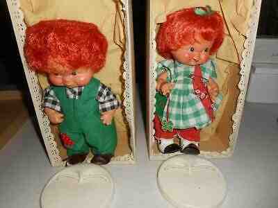 Orig Box Old Hummel Goebel Red Head Dolls Boy & Girl #2901 #2902 W. Germany