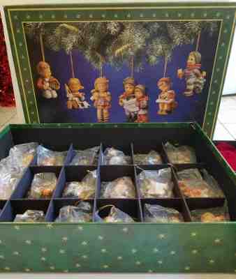 Set of A Berta Hummel Christmas Ornaments 54 Piece Collection