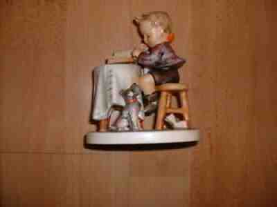 1955 outlet hummel little bookkeeper boy with dog no 306