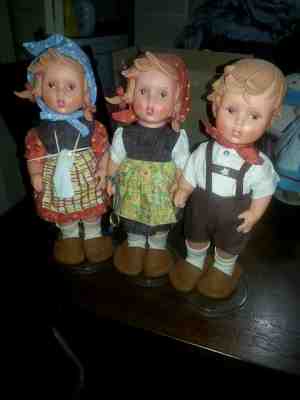 hummel dolls vinyl vintage german