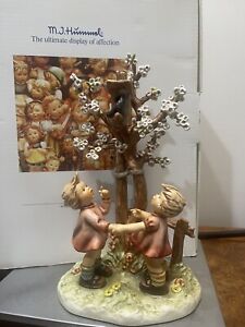 Hummel #635 “WELCOME SPRING” 12-1/2" tall, with original box