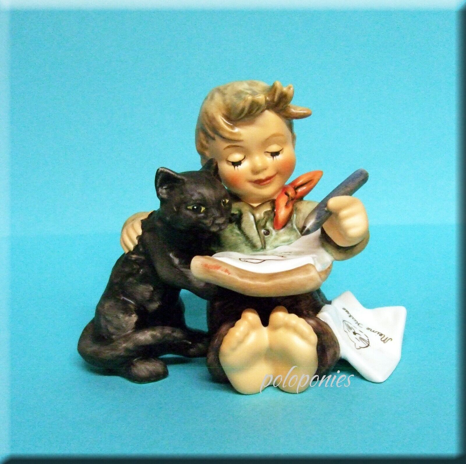 Rare And Collectible Hummel Items : White Cat Value Guide - Price List ...