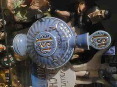 1st national bank of Chicago jim beam decanter.. been in a case since opened.Â 