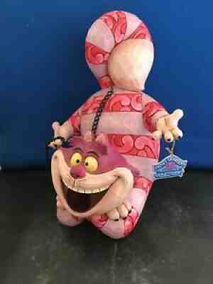 Disney Traditions Jim Shore Cheshire Cat Birdhouse Alice In Wonderland Enesco