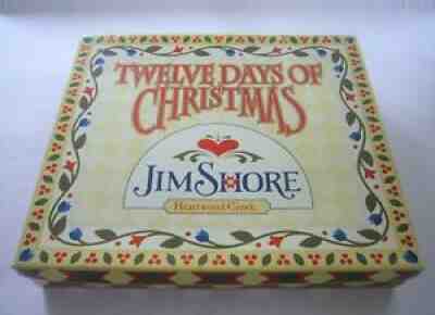 Jim Shore popular Heartwood Creek TWELVE DAYS OF CHRISTMAS 12 Hanging Ornaments