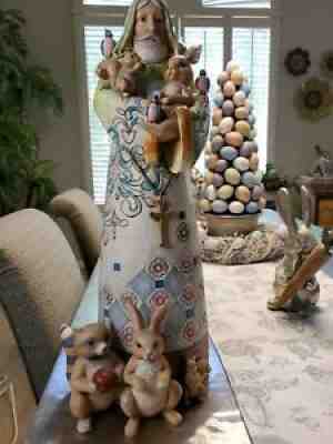 Jim Shore ST FRANCIS & ANIMALS Heartwood Creek Large 22" 4007765 Biblical