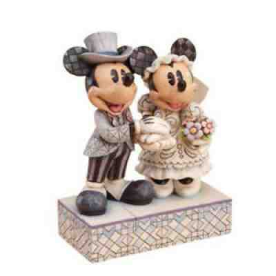 Disney Showcase Collection Jim Shore Traditions Congratulations Mickey Minnie.