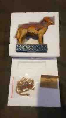 Jim Shore "Kibby" Golden Retriever Figurine #4026101