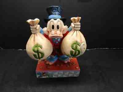 Jim Shore Disney Traditions Uncle Scrooge McDuck â??A Wealth of Richesâ?. FM99
