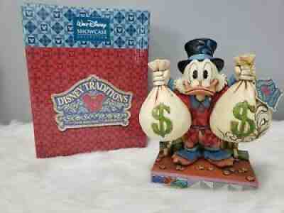 Jim Shore Disney Traditions Uncle Scrooge McDuck A Wealth of Riches Figurine