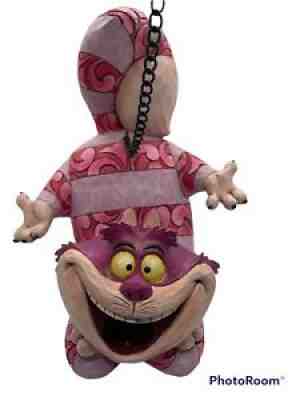 Jim Shore Cheshire Cat Disney Showcase Birdhouse Alice Enesco 4016534 Pink HTF