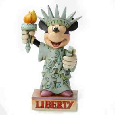 Jim Mini Mouse Jim Shore Collectibles : Jim Shore Minnie Mouse Statue Of Liberty Value ...