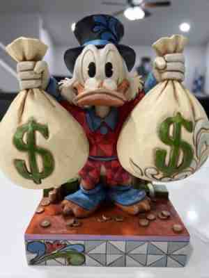 Jim Shore Disney Uncle Scrooge McDuck A Wealth of Riches 4027137 Showcase Enesco