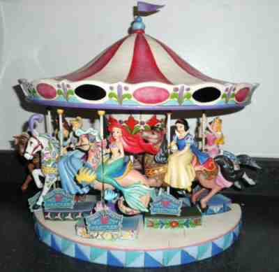 Disney Jim Shore Princess Complete Carousel set VERY RARE