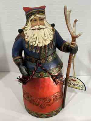 Jim Shore Lapland Santa Blue Coat 4017659 Old Man of the North 2010