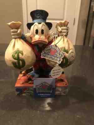 NEW & RARE | Disney Jim Shore | Scrooge McDuck | 