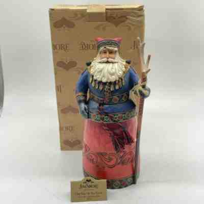 Jim Shore Heartwood - Old Man of The North Lapland Santa - #4017659 w/Box