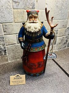 Jim Shore Heartwood Creek 2010 3rd Annual Lapland Santa Series w/Box 4017659 EUC