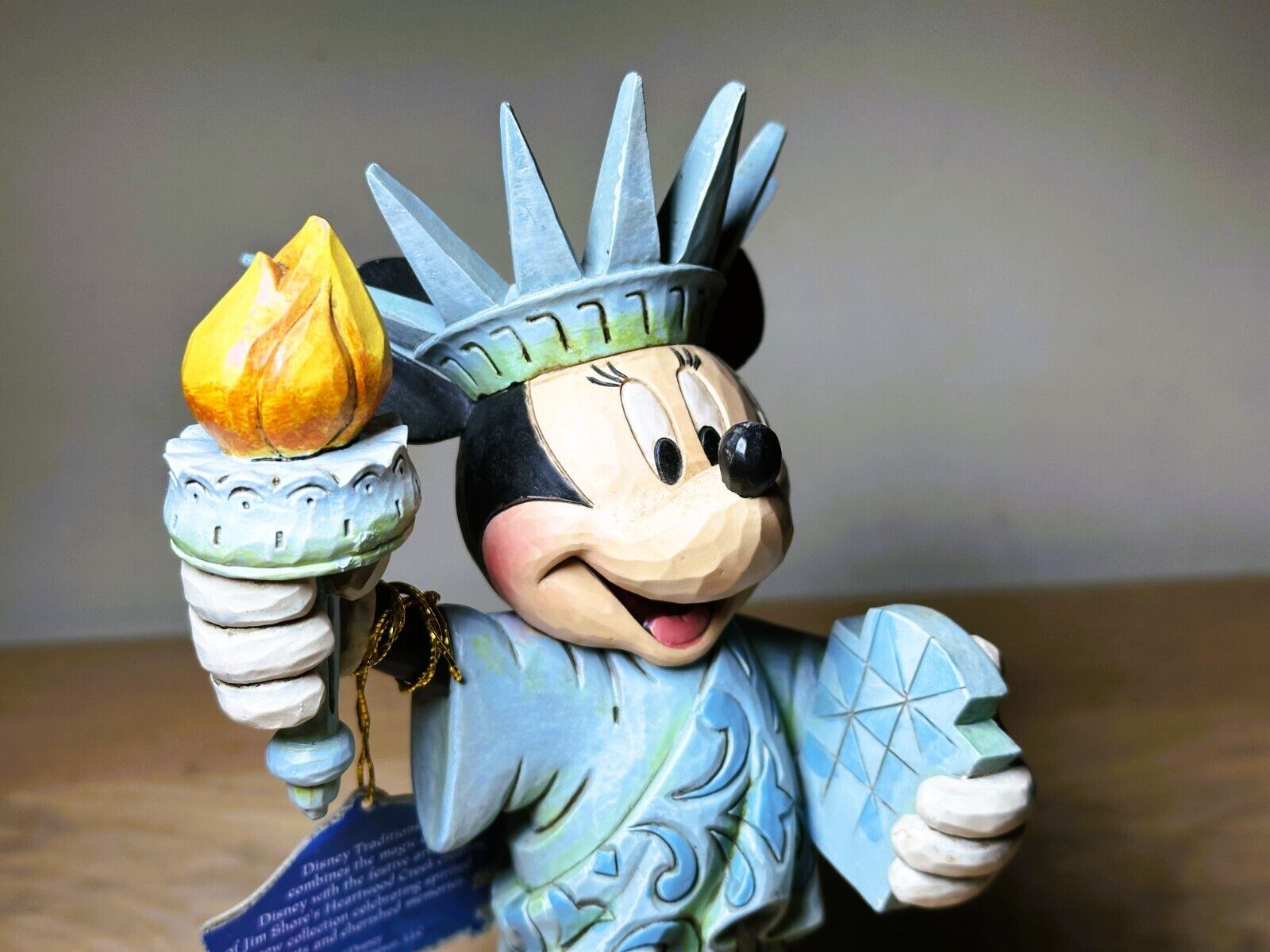Jim Mini Mouse Jim Shore Collectibles : Minnie Mouse Statue Liberty Jim Shore Value ...