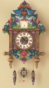 Jim Shore Heartwood Creek Masterpiece Old Time Tradition Cuckoo Clock, 4012470
