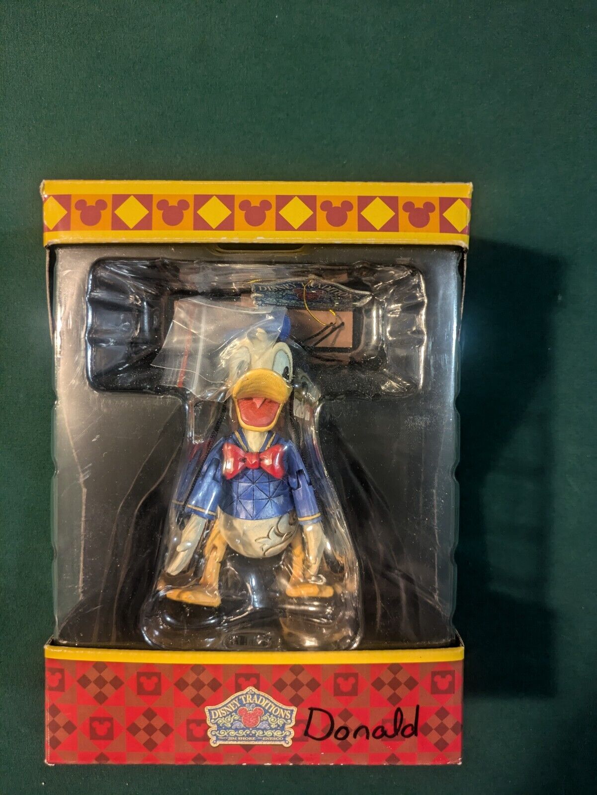 Jim Shore Disney Traditions Marionettes Set of 4 - Mickey, Minnie, Donald, Goofy