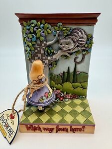 Rare Alice In Wonderland Lot Heartwood Creek by Jim Shore, Lot Of 5 Items