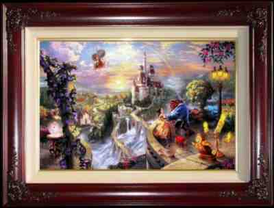 Thomas Kinkade Beauty and the Beast Falling in Love 18