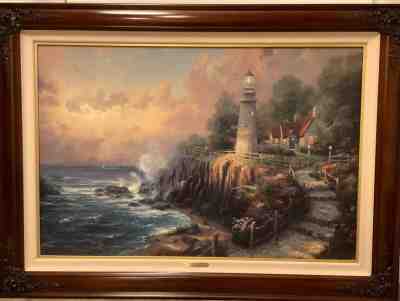 Thomas Kinkade  - The Light Of Peace