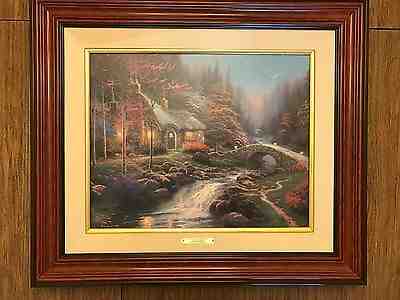 “Twilight Cottage” by Thomas KinKade - Limited Special Reserve Studio Proof