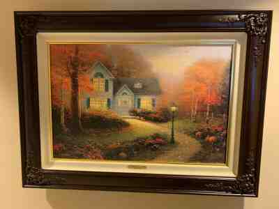 Thomas Kinkade The Blessings of Autumn 