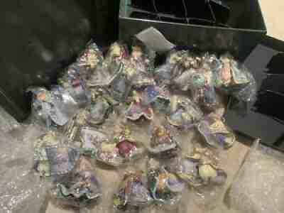 24 NEW! Ashton Drake Thomas Kinkade Old World Santa Christmas Ornaments & BOX