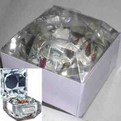 Thomas Kinkade I'll Be Home For Christmas Music Box w/ Moving Train 01-09677-001