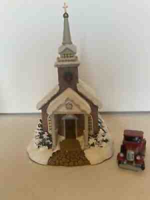 Thomas Kinkade Hawthorne Village Serenity Chapel No COA