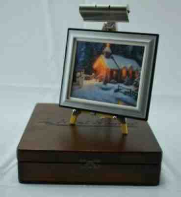 Out of the Blue - Mini Masters - Thomas Kinkade Miniature Fine Art w/Easel