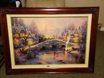 thomas kinkade canvas paintings