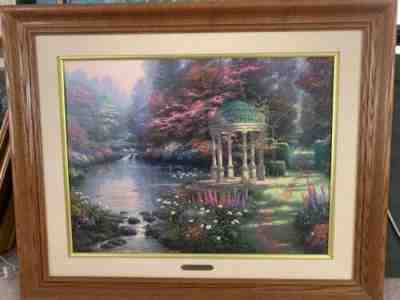 Thomas Kinkade The Garden of Prayer 18x24