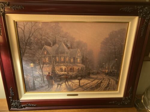 Thomas Kinkade double signed 