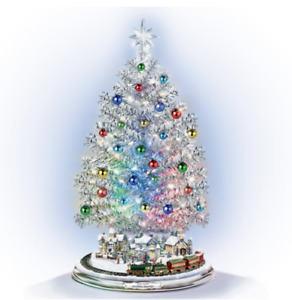 Thomas Kinkade Silver Blessings Tree by Bradford Exchange