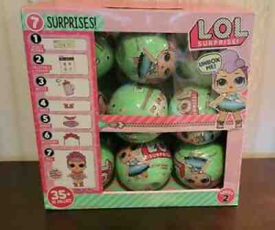 LOL Surprise Doll Series 2 WAVE 2 FULL BOX OF 18 BALLS- RARE MISS PUNK PACKAGING
