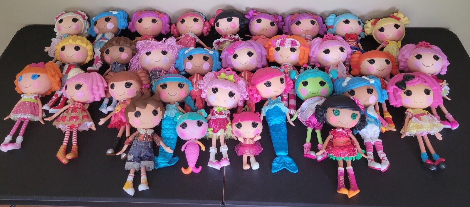 120 + LOT HUGE : 29 Lalaloopsy 12" Doll Full Clothed : 2 LiLs: Couch: Pets: ++++