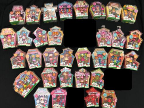 LALALOOPSY Mini lot Dolls from series 1, 2, 3, 4, 5, 7, 8, 9, 10 NEW NRFB