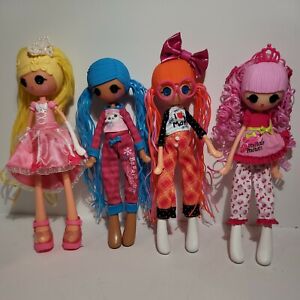 Lot of 4 Lalaloopsy Girls Dolls in great condition