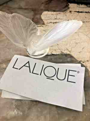 LALIQUE AURORE CLEAR BUTTERFLY