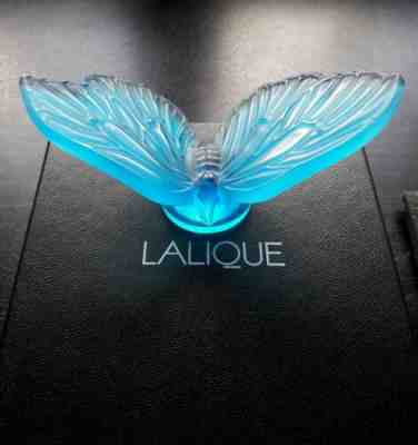 Lalique Aurore Butterfly Blue 10421000 . Brand New In Box ! Beautiful Gift Idea